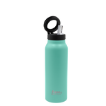 MagSafe® Water Bottle - Black holding a phone