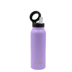 MagSafe® Water Bottle - Black holding a phone