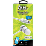 Wired Lightning In Ear Headphones front view of box