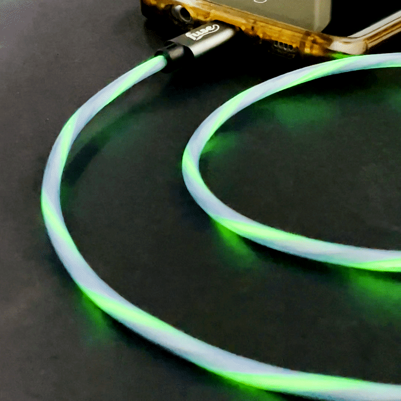phone charger cord light up phone cord